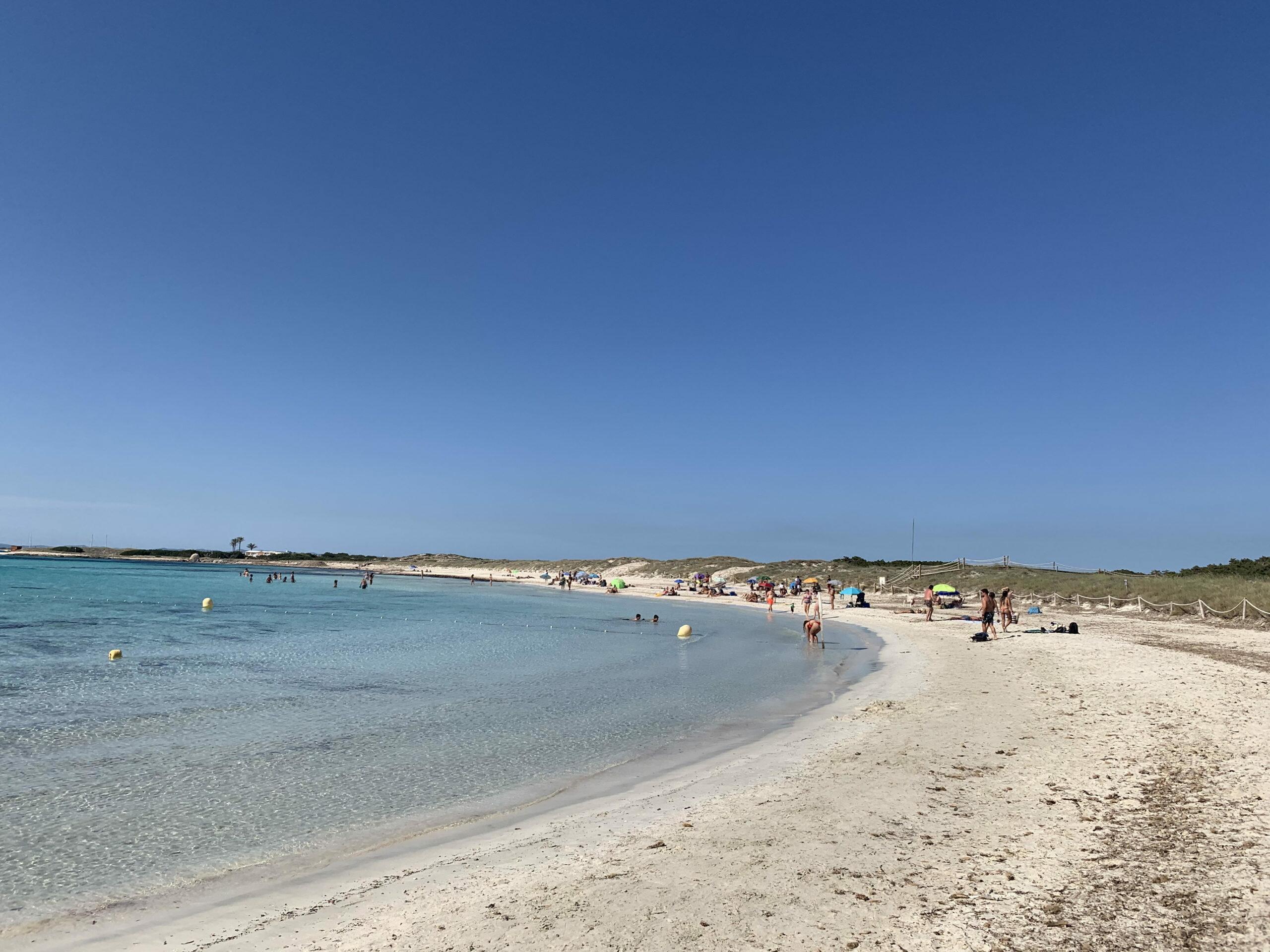 Formentera beach summer 2020