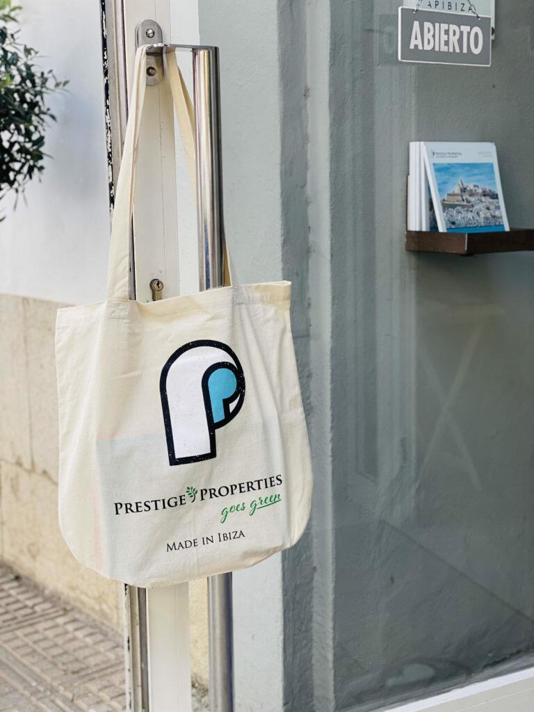 Prestige Properties Ibiza tote bag groen wonen